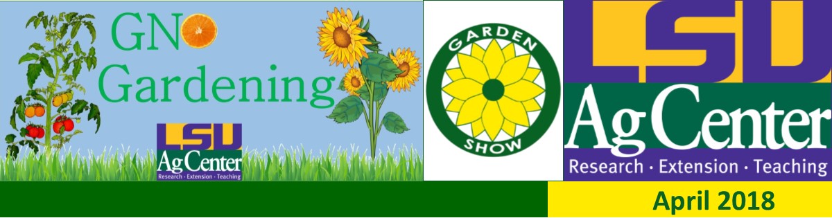 GNO Gardening April 2018 Newsletter